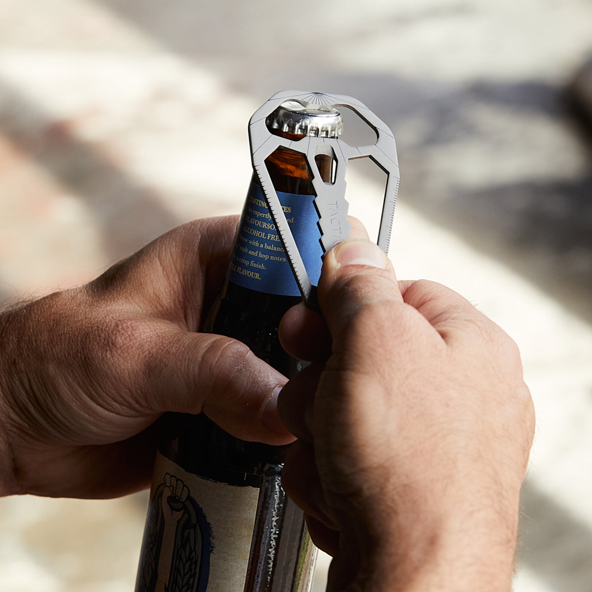 Wallet bottle opener